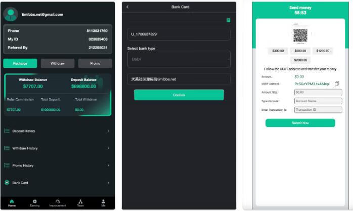 Napco海外投资理财源码-前端html+后端PHP
