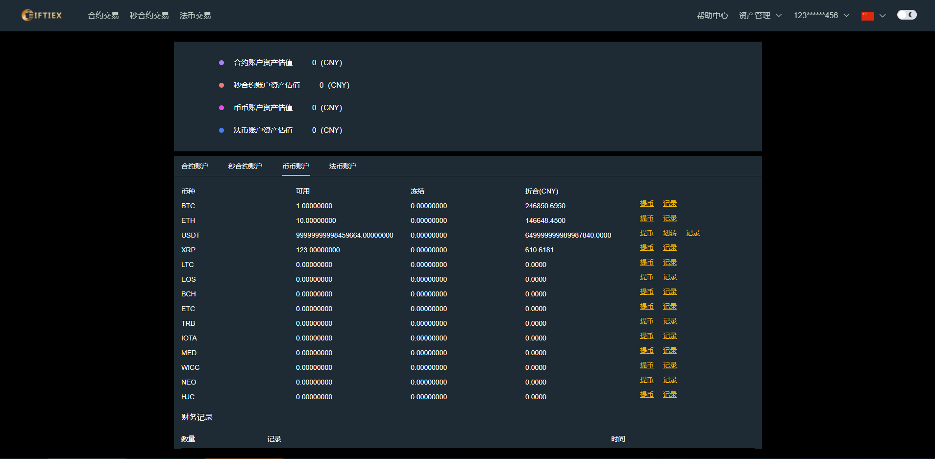 新币币交易所USDT秒合约杠杆C2C法币交易 手机端为VUE纯源码