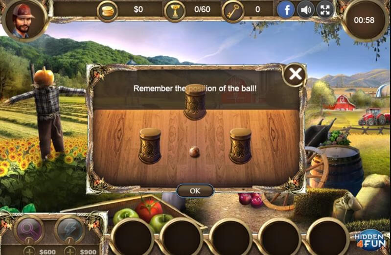 找茬类HTML5网页游戏《弗兰克的农场》源码